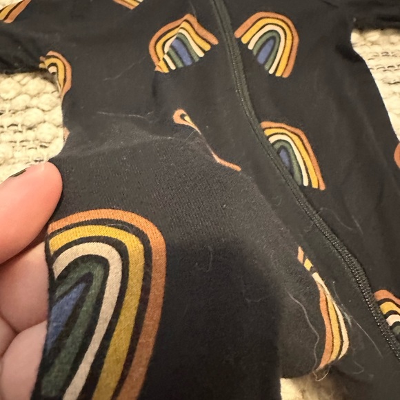 Kyte Baby, 0-3 Romper, Rust Rainbow, VGUC - Picture 2 of 2